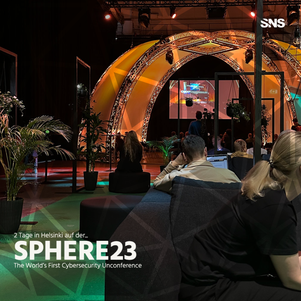 SPHERE23: Saxonia Network Systems nimmt an der Cybersecurity Unconference teil