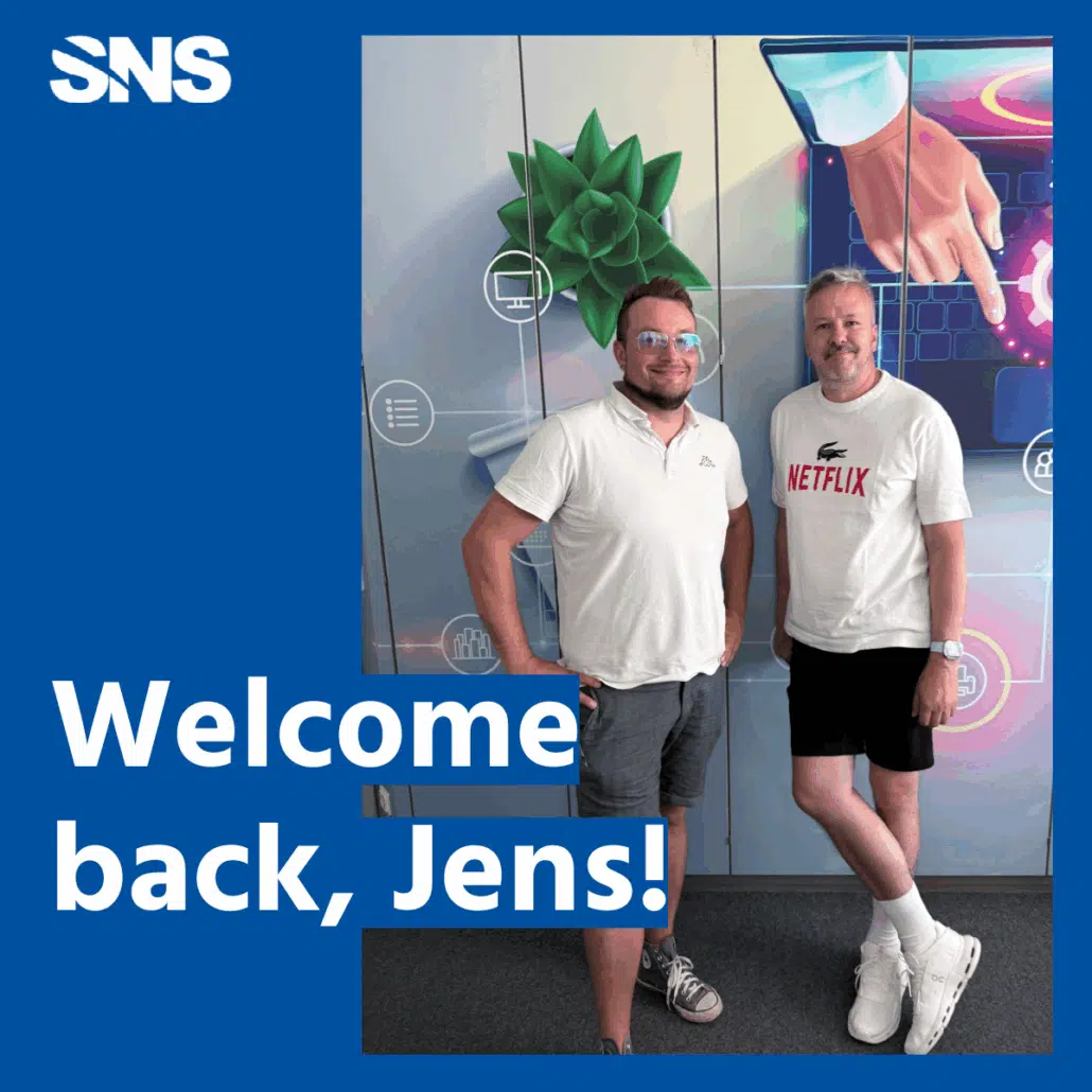 Willkommen zurück, Jens!